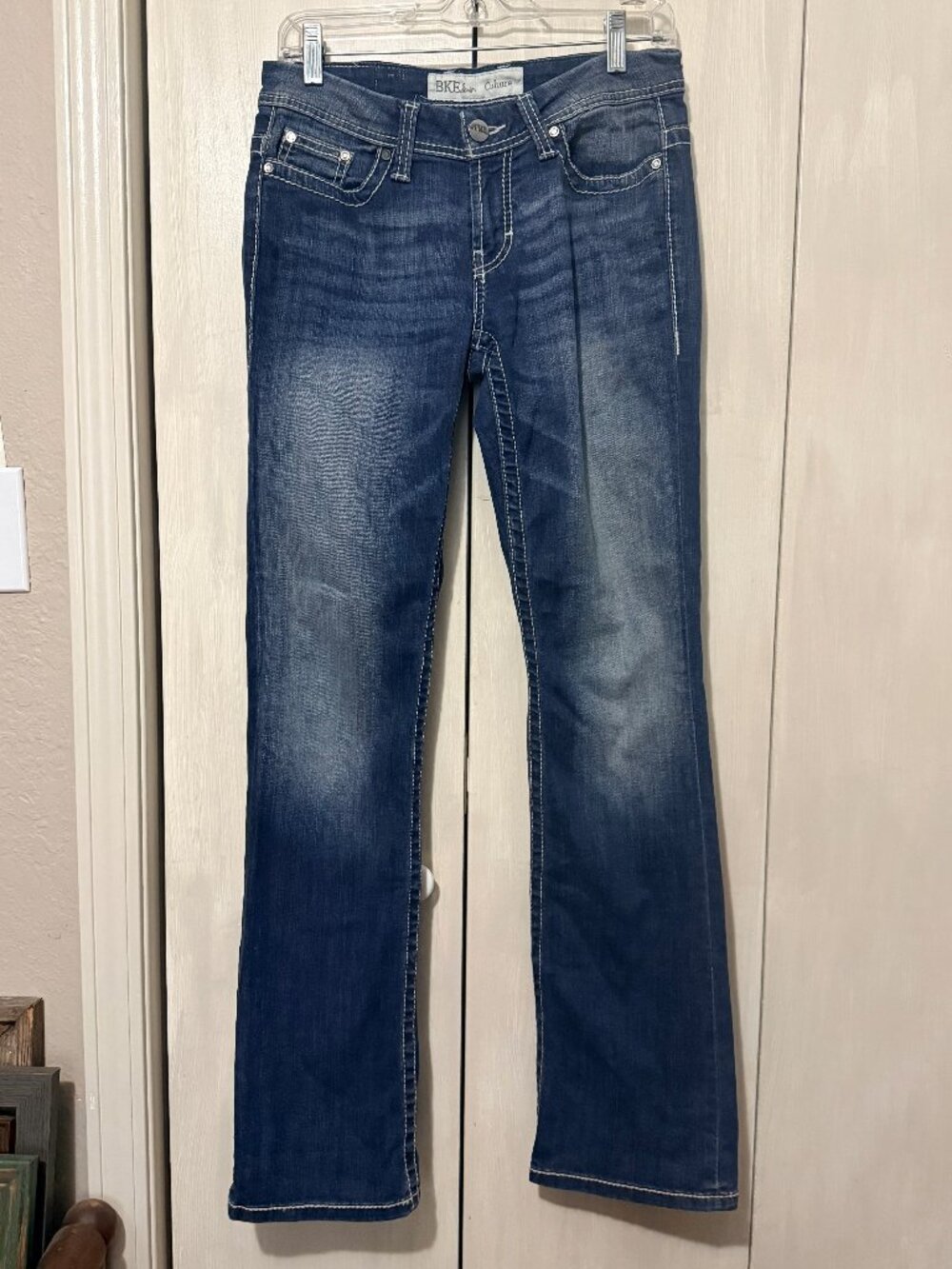 BKE Denim Culture Jeans 27 x 33 1/2 Low rise Boot cut